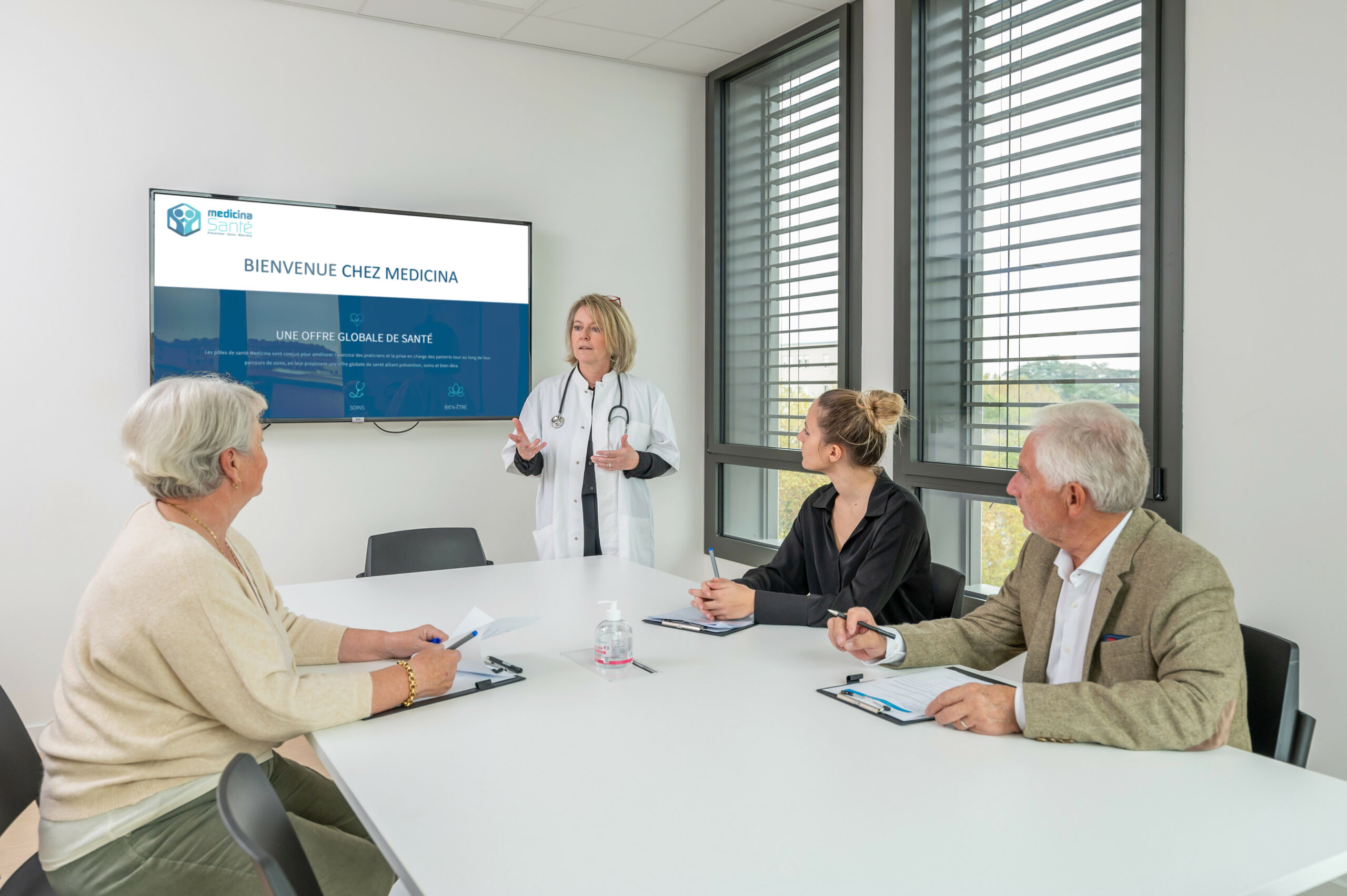 Réunion praticien patients Medicina